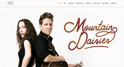 Desktop Screenshot of mountaindaisies.com